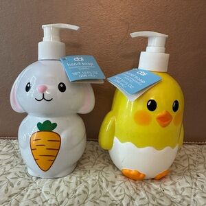 Kids Bunny Hand Soap Pump - White -